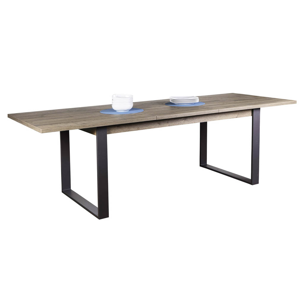 Table extensible LAFABRICA L180-240xP91xH76cm vue2
