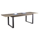 Table extensible LAFABRICA L180-240xP91xH76cm vue2