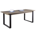 Table extensible LAFABRICA L180-240xP91xH76cm vue3
