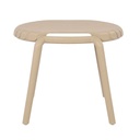 Table basse ou repose pied Khaki vue3