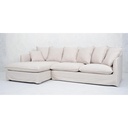 UT-HOBART-VENICE-SD346-1-G Sofa d'angle 100% déhoussable Natural Gauche HOBART H84xL265xP158-104cm vue2