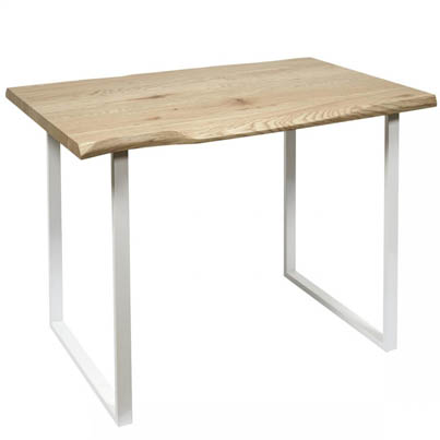 CMP-HD7118 Table à manger Forest Blanc vue2