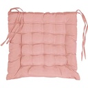 L3C-1609708 Assise matelasse 40x40cm polyester uni ESSENTIEL Rose poudre vue2