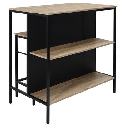 CMP-HD0233 Table îlot + 2 tabourets LOKA vue5