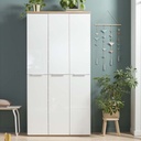 COM-AR3494K64904 Armoire MUNDI 6 portes et étagères ajustables H200xL101xP35cm ambiance1