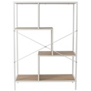 CMP-HD0079 Etagère EDISON Blanc H113xL80xP30cm vue3