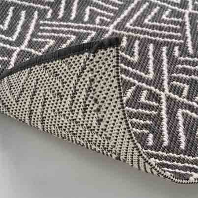 L3C-1741350 Tapis rectangle 120x170cm tissé plat Aztek vue2