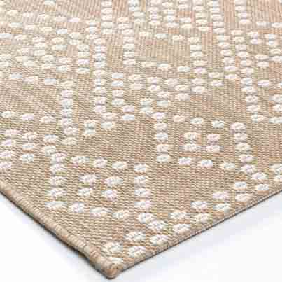L3C-1741378 Tapis rectangle 120x170cm tissé plat TANIA 100% polypropylene vue2
