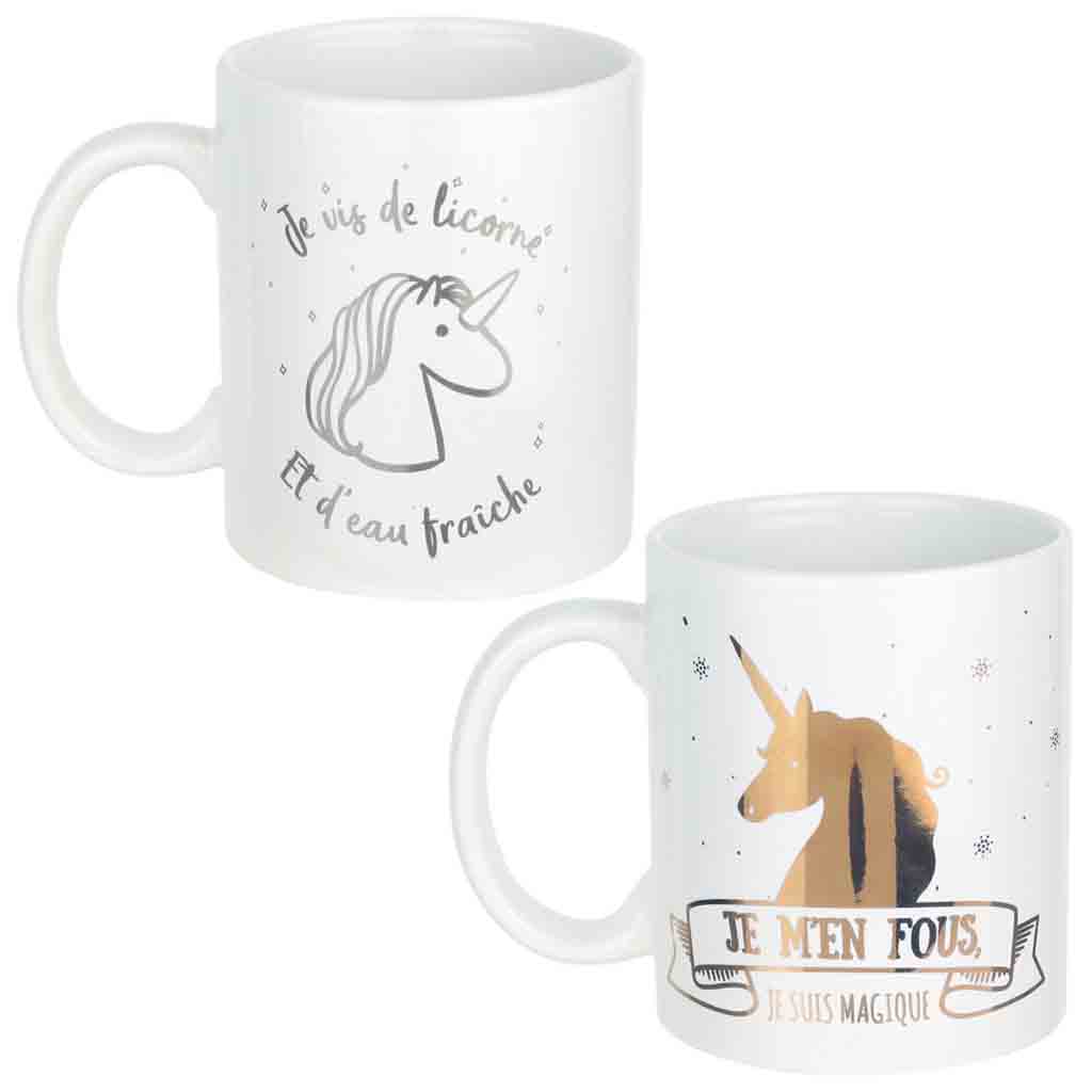 Mug LICORNE céramique 350ml