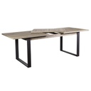 Table à manger extensible LAFABRICA L180-240xP91xH76cm