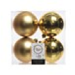 Boules  brillant, mat mix or clair dia: 10 cm