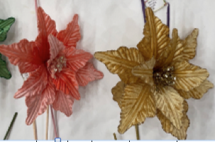 Poinsettia 12cm 10pcs
