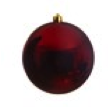 Boules brillant bordeaux dia: 20 cm 
