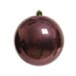 Boules brillant vieux rose dia: 20 cm 