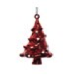 Suspension de sapin 7*4,50*5cm Rouge