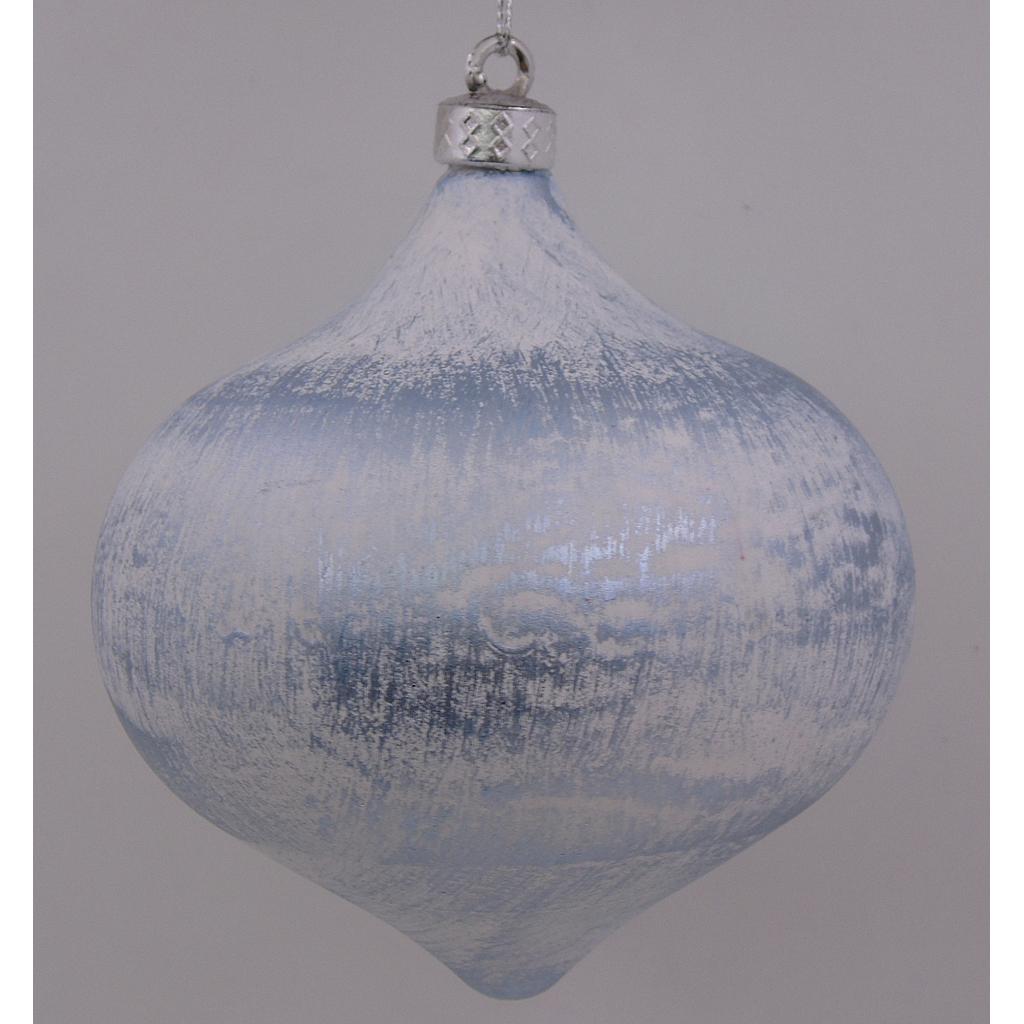 Boule de noel Bleu 8cm 6pcs