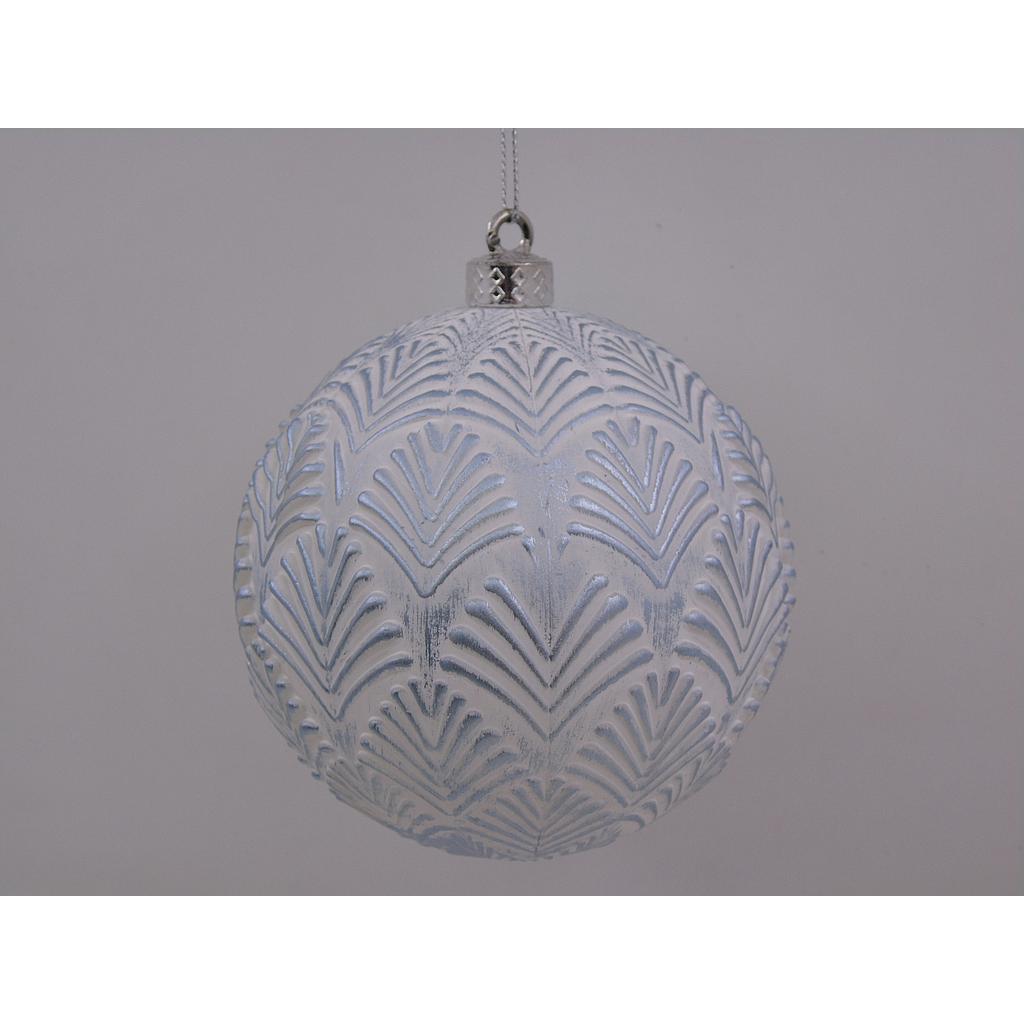 Boule de noel Bleu 10cm 4pcs