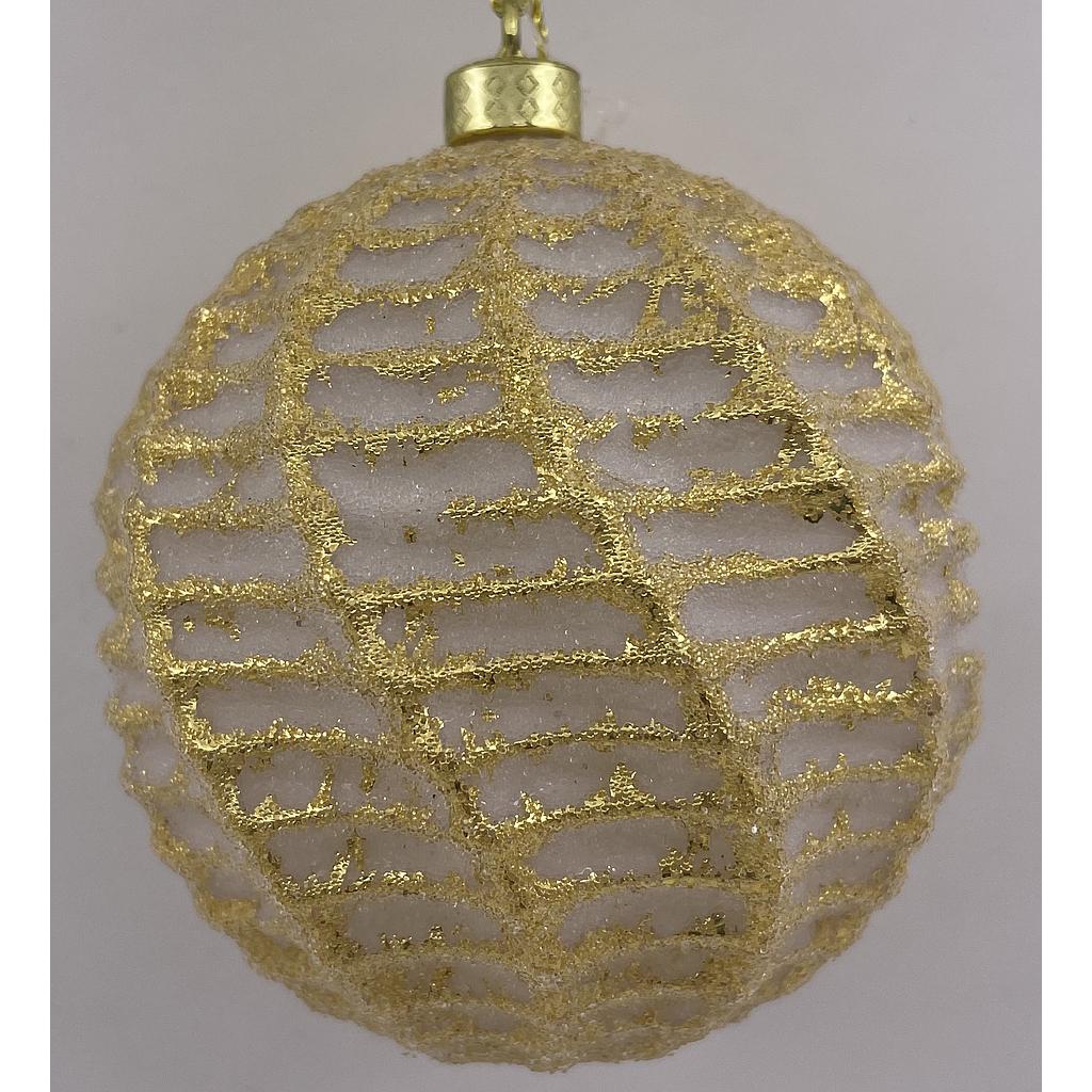 Boule de noel Doré 10cm 4pcs
