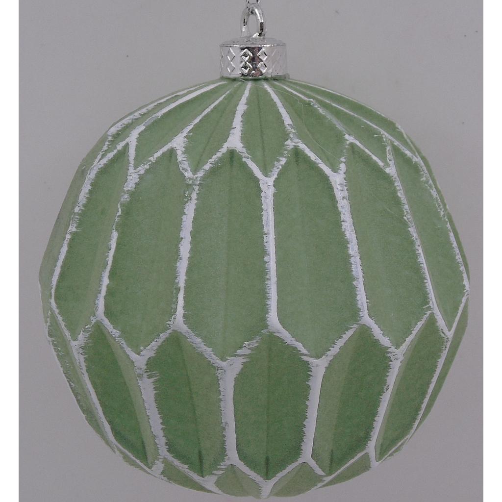 Boule de noel Vert 10cm 4pcs