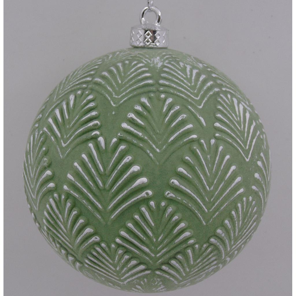 Boule de noel Vert 10cm 4pcs