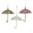 Suspension de Parasol pailletté 11,4*8,4cm 3 colories assortie