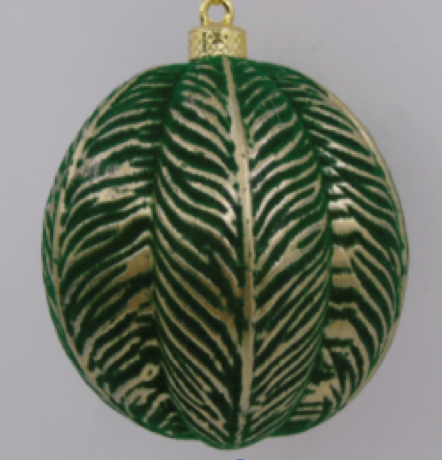 Boule de noel Vert 8cm 6pcs