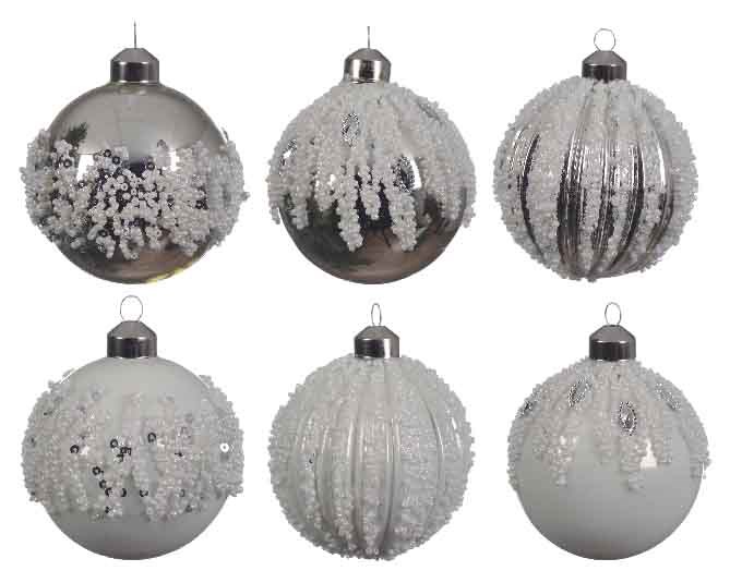 Boule de noel en verre
