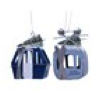 Figurine fer 2 col assortie L: 6 cm - W: 4,50 cm - H: 9,50 cm 