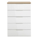 Commode MUNDI 5 tiroirs H103xL69xP45cm