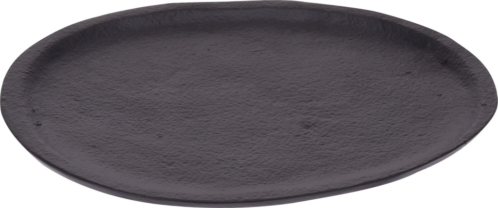 Plateau Oval Noir 21cm