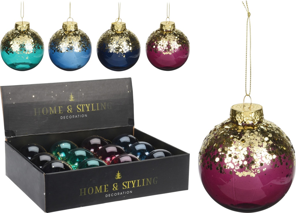 Boule de noel 8cm