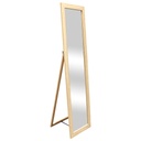 Miroir en bois sur pied 150*39