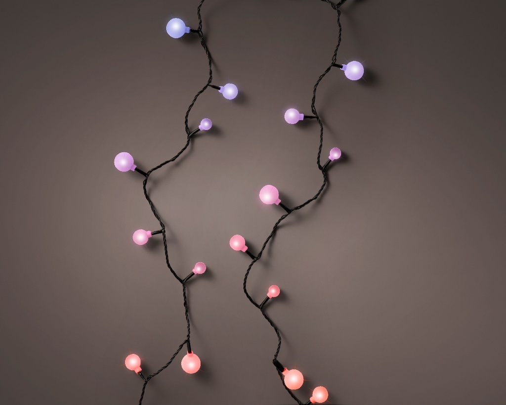 Guirlande lumineuse cerise 900cm