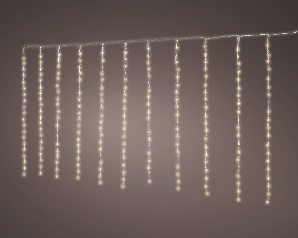 Guirlande lumineuse pour balcon Blanc Chaud 100*400cm