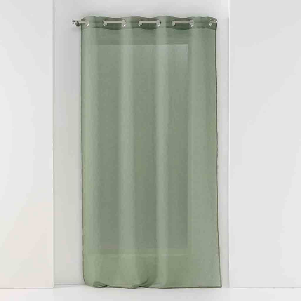 Panneau à oeillet 140x180cm voile sable SANDRA Kaki