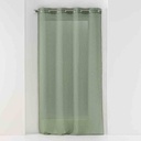 Panneau à oeillet 140x180cm voile sable SANDRA Kaki