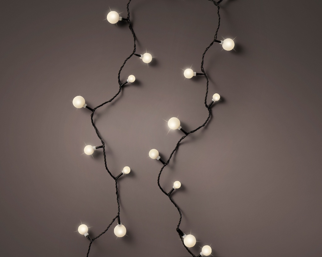 Guirlande lumineuse cerise Blanc chaud 1800cm
