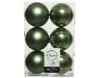 Boule de noel brillant mat paillettes mix dia:8cm Mauve (copie)