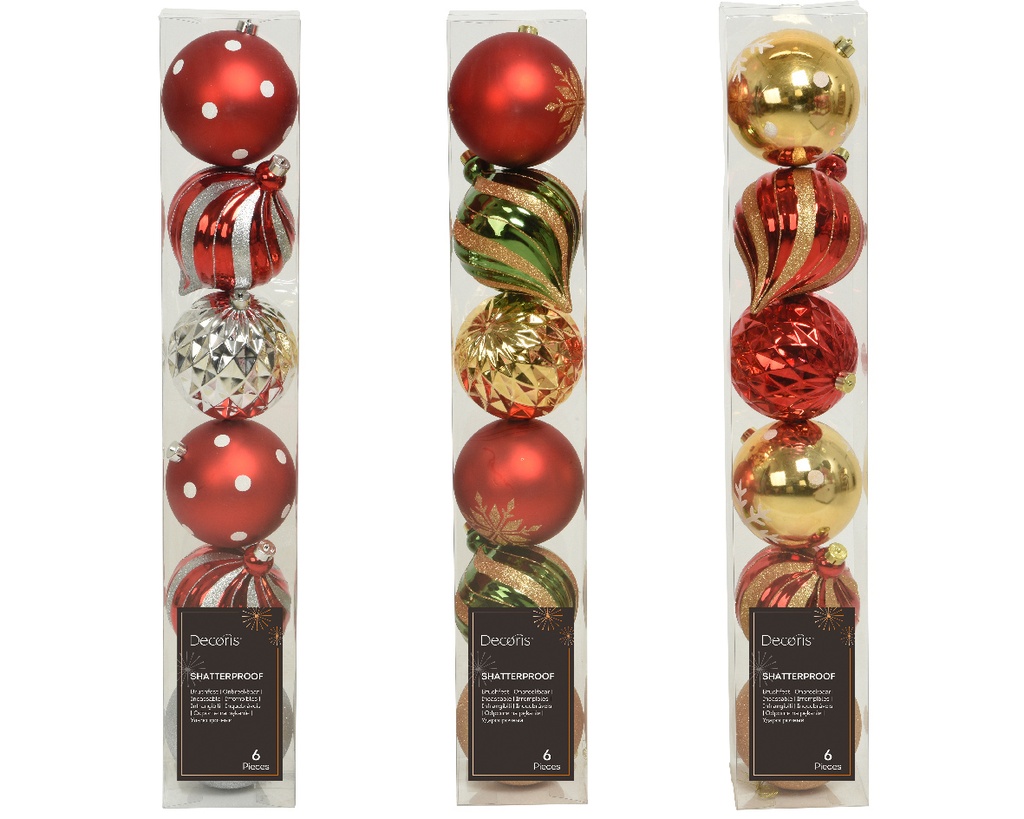 Boule de noel dia:15cm 6pcs