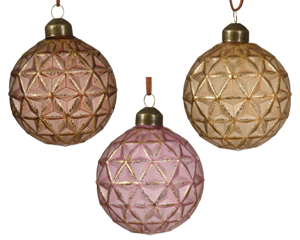 Boule de noel mix dia:8cm