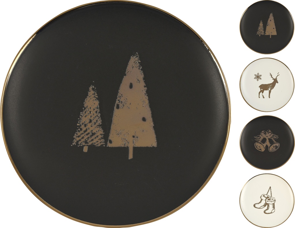 Assiette porcelaine Dia26cm