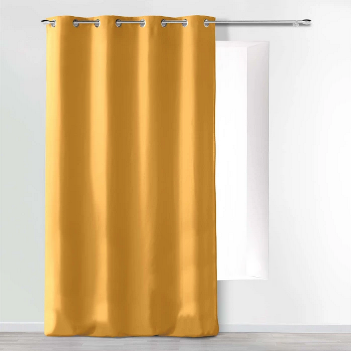 Rideau à oeillets 140x260cm microfibre uni absolu bleu (copie)
