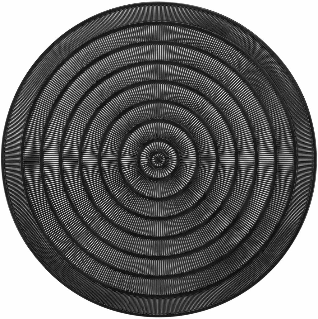 Set de table dia.40cm PVC ajouré ORIENTAL Noir