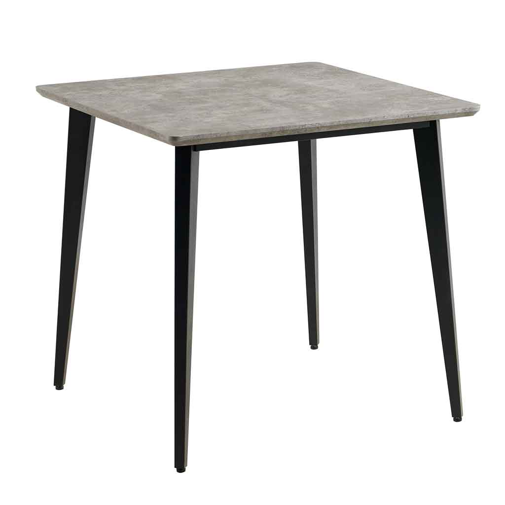 Table à manger H76xL80xP80cm Ciment
