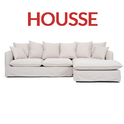 Ottomon 100% déhoussable Gris HOBART H42XL100xP100cm (copie)