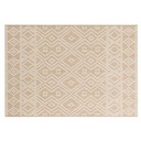 Tapis rectangle 120x170cm tissé plat TANIA 100% polypropylene