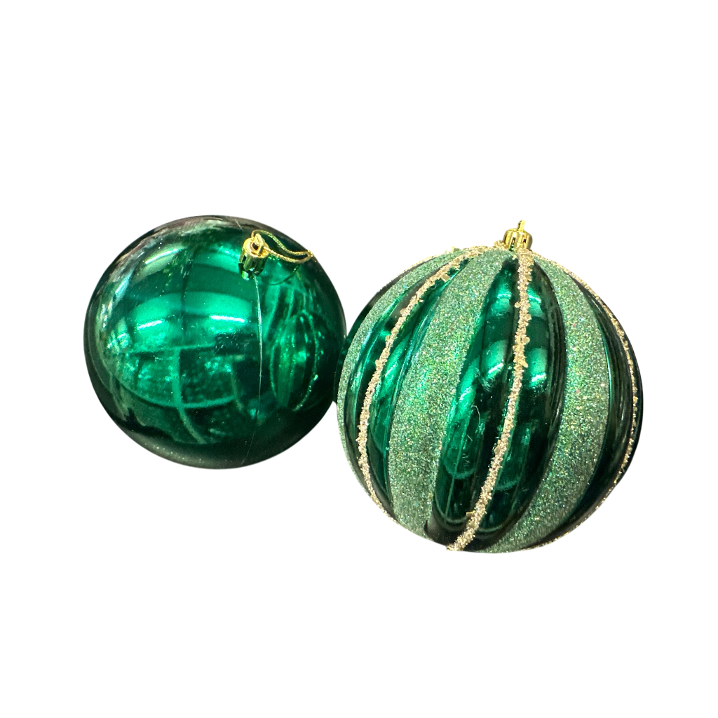 Boule de noel 12cm 6pcs