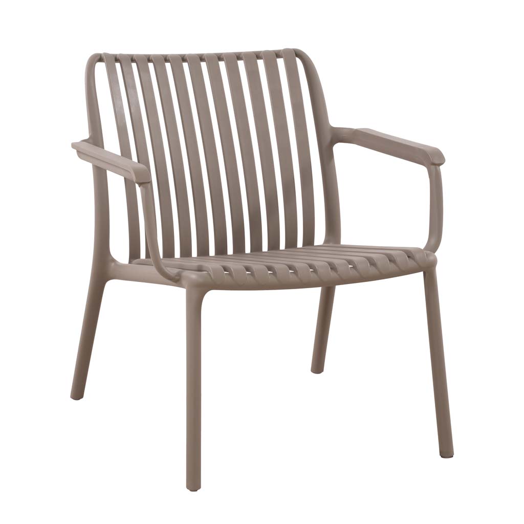 Fauteuil lounge Taupe 74*67*69