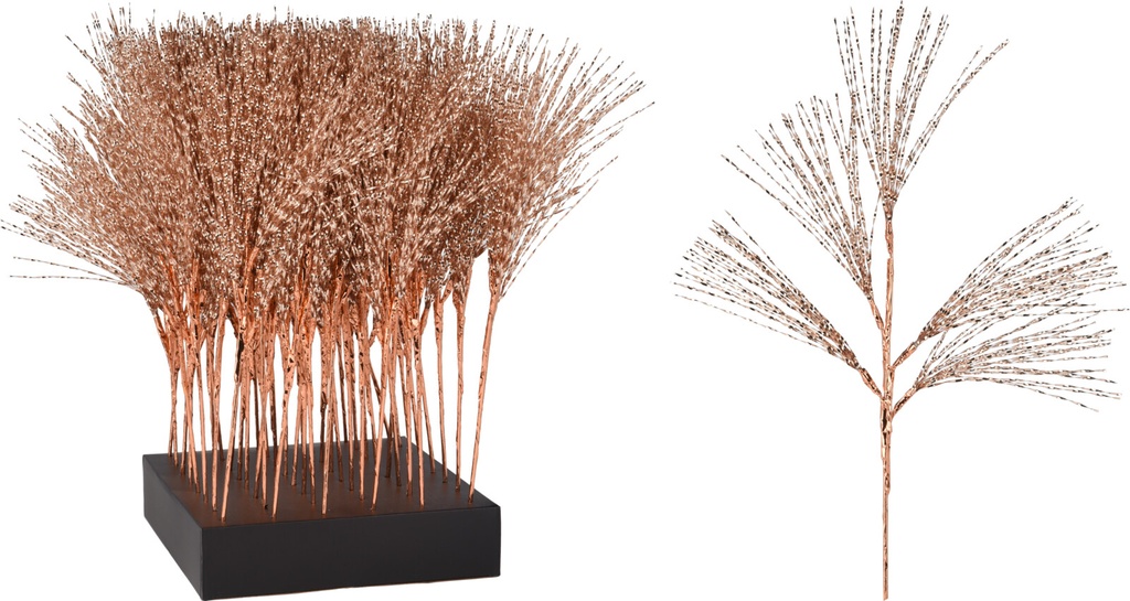 Branche spirale 60cm Cuivre
