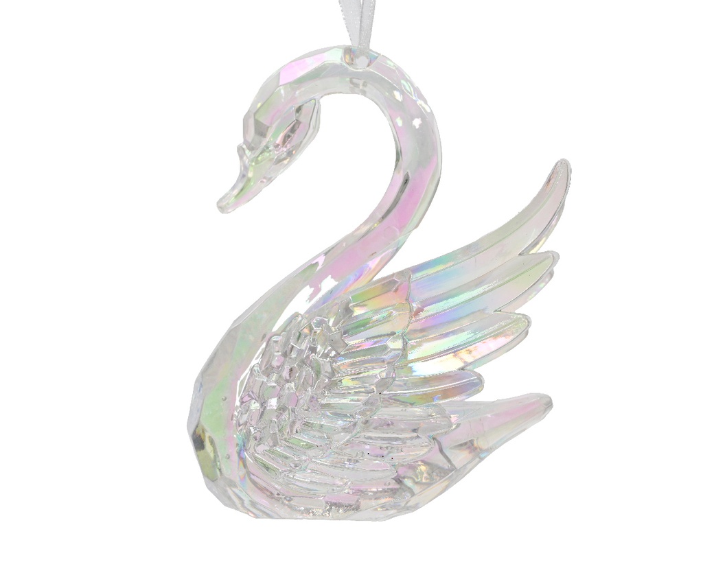 Suspension de noel 10*9*6cm Irisé